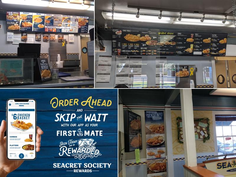 Long John Silver's Menu