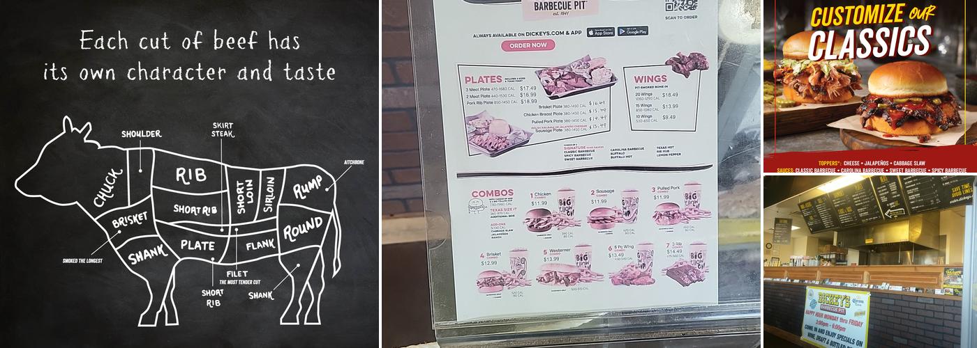 Dickey's Barbecue Pit Menu