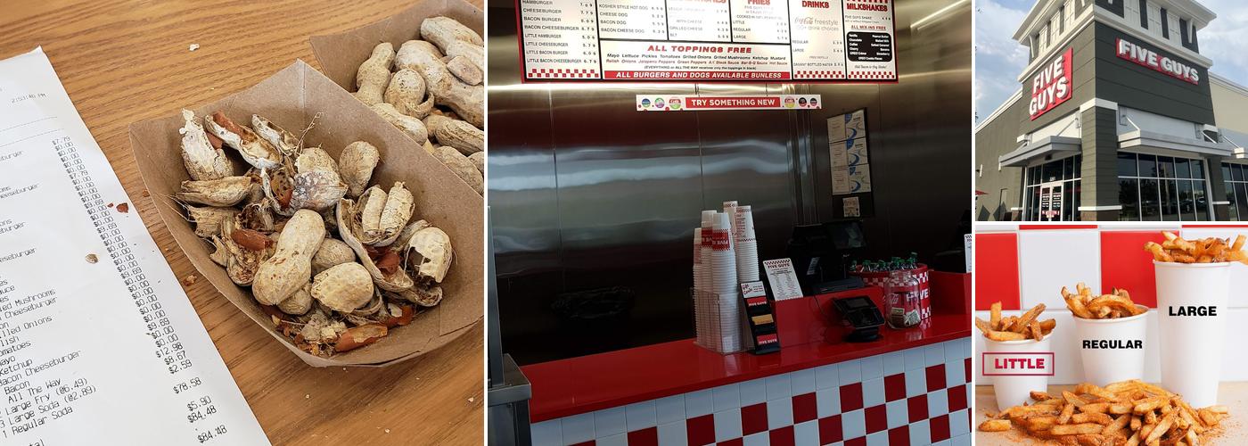 Five Guys Menu