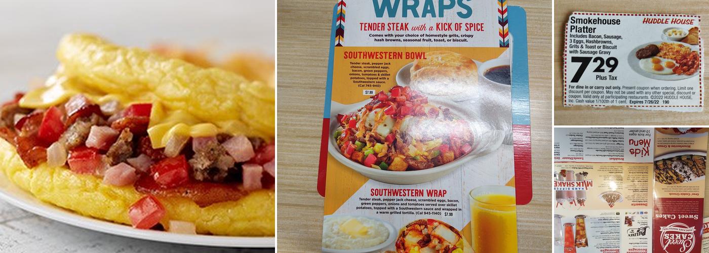 Huddle House Menu