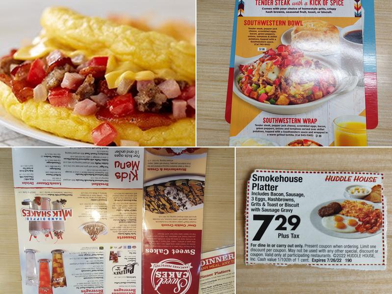 Huddle House Menu