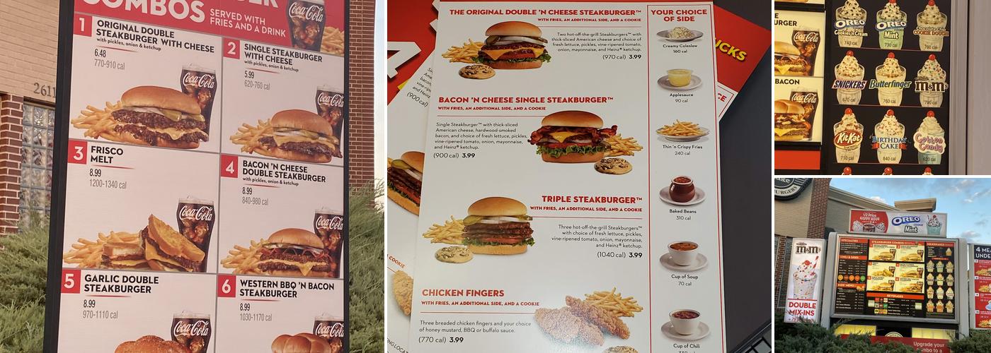 Steak 'n Shake Menu