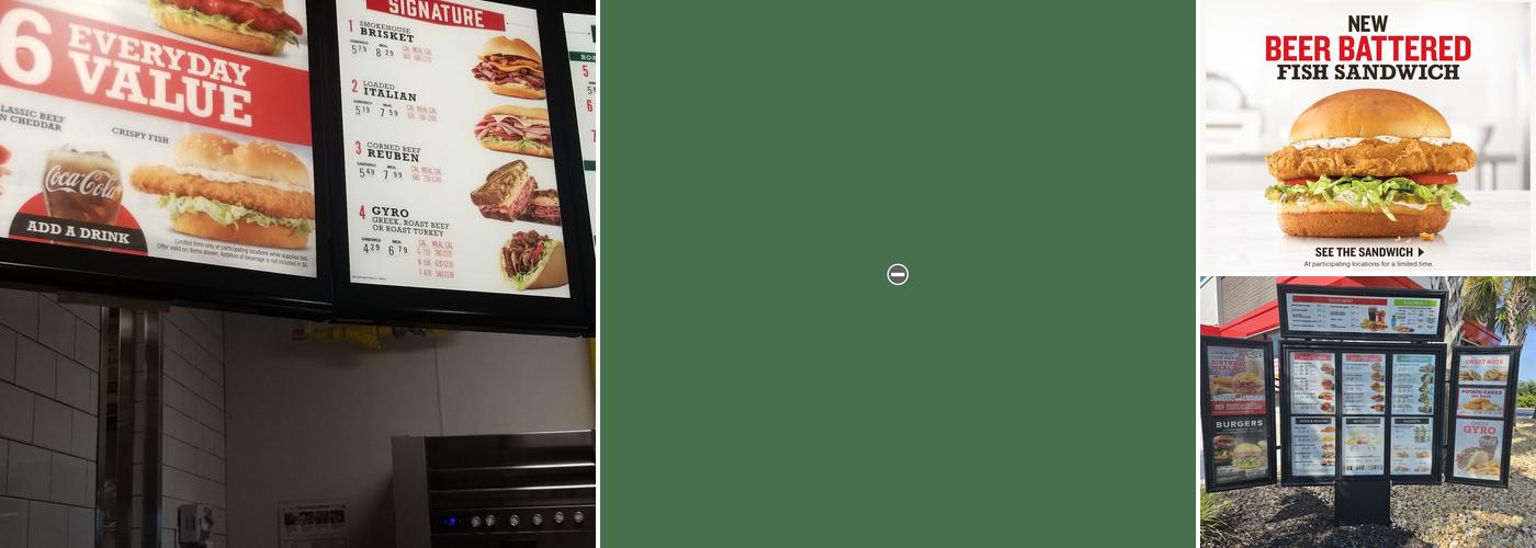 Arby's Menu