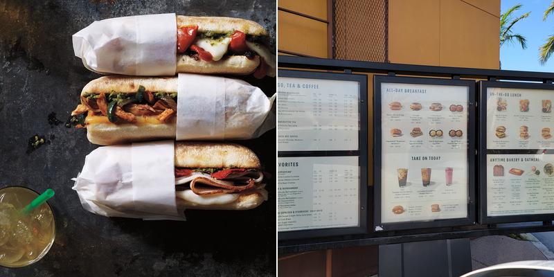 Starbucks Menu