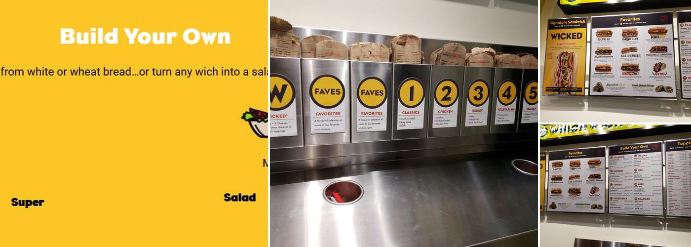 Which Wich Superior Sandwiches Menu