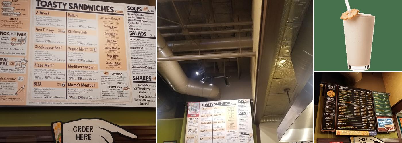 Potbelly Menu