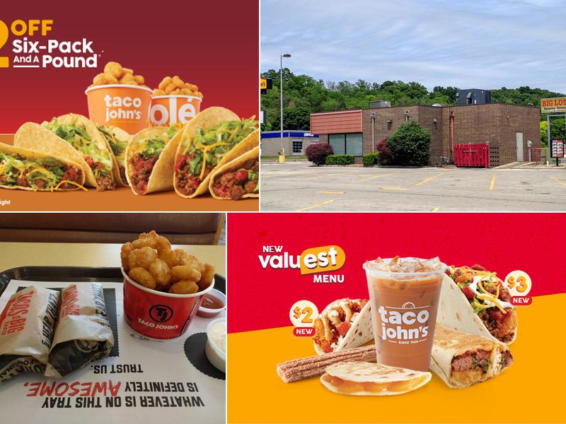 Taco John's 2422 E Washington St, East Peoria