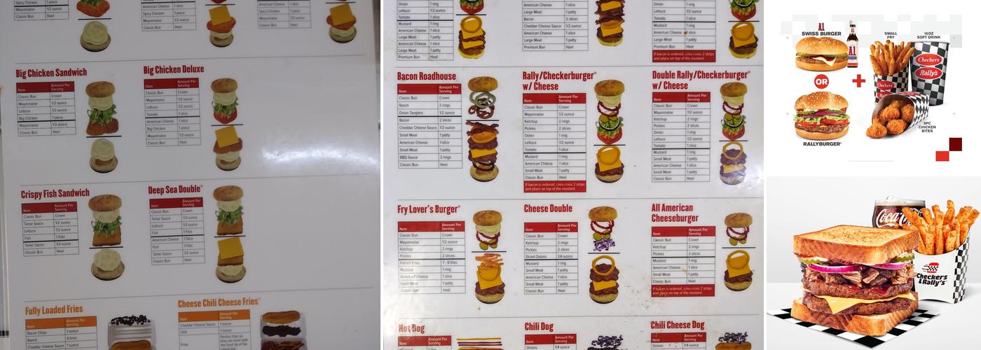Checkers Menu