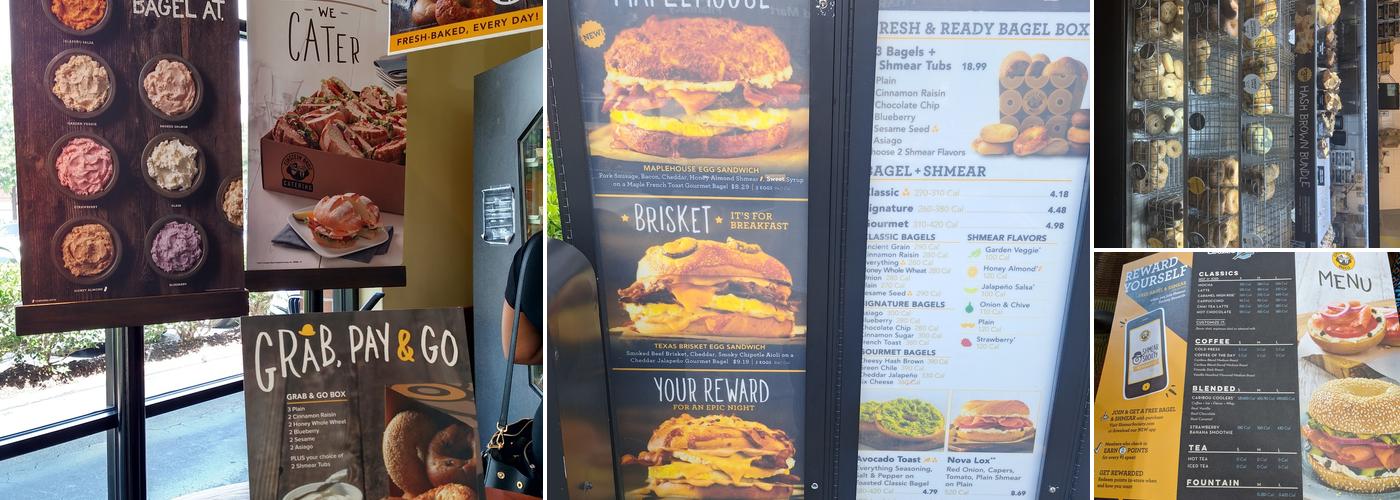 Einstein Bros. Bagels Menu
