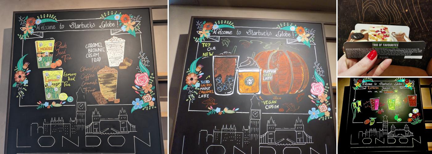 Starbucks Coffee Menu