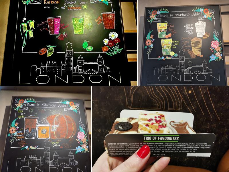 Starbucks Coffee Menu