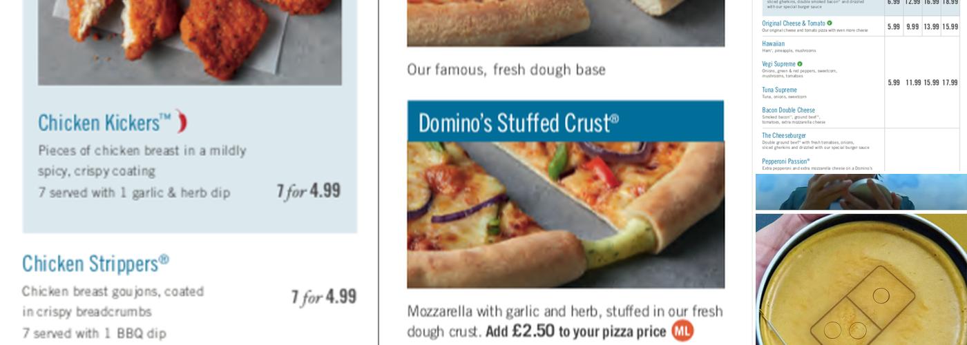 Domino's Pizza - Catterick Garrison Menu