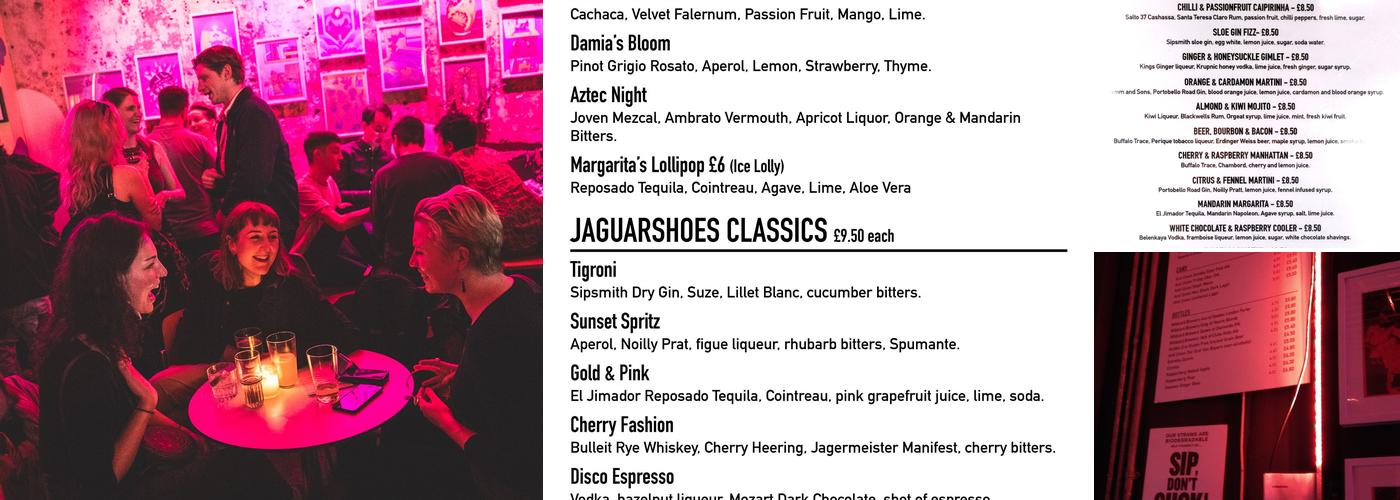 Dream Bags Jaguar Shoes Menu