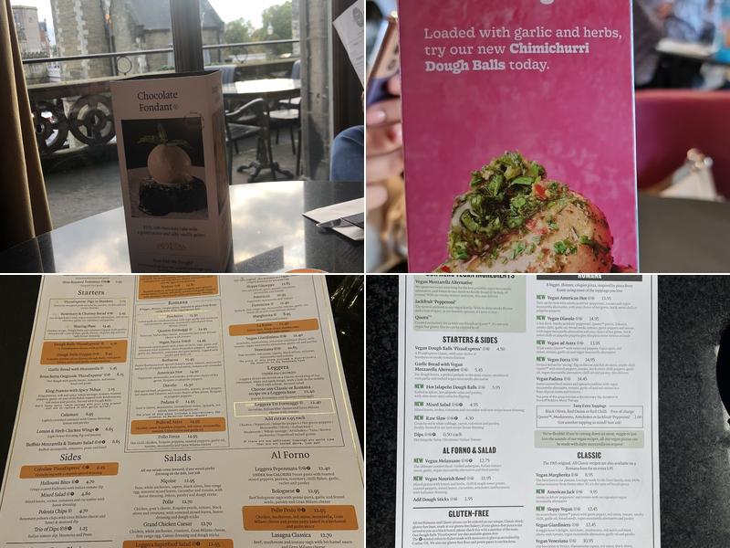 Pizza Express Menu