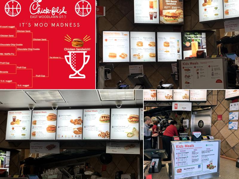 Chick-fil-A Menu