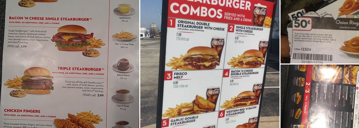 Steak 'n Shake Menu