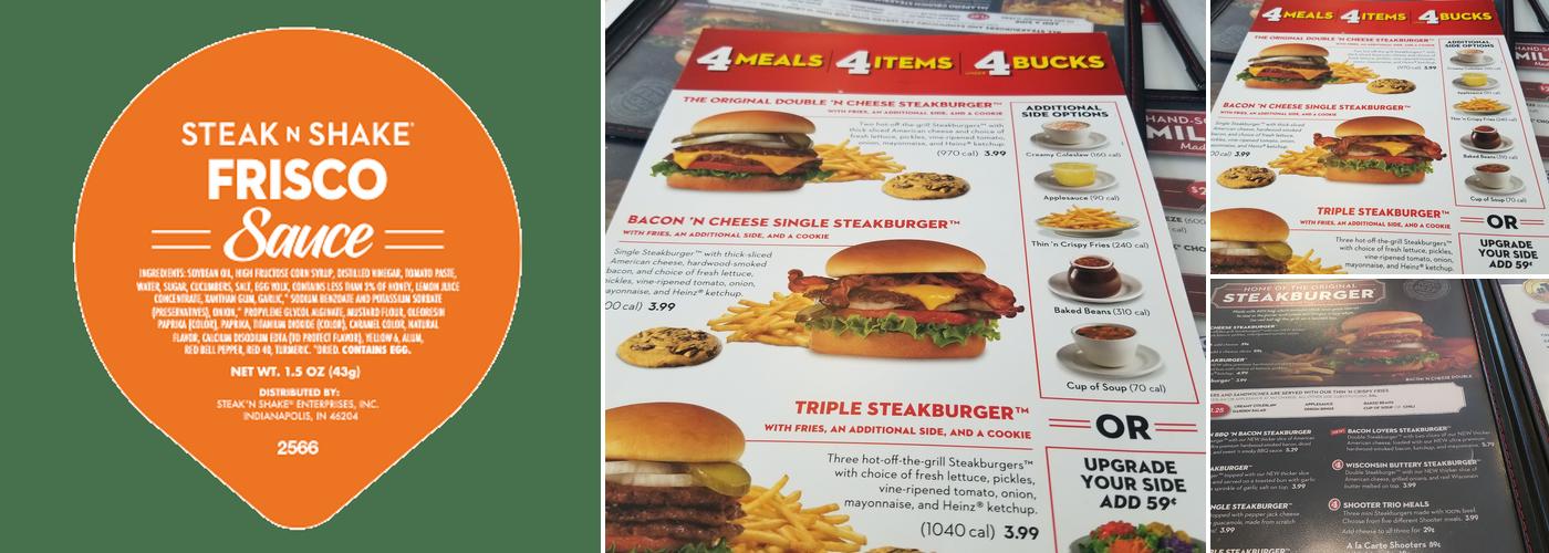 Steak 'n Shake Menu