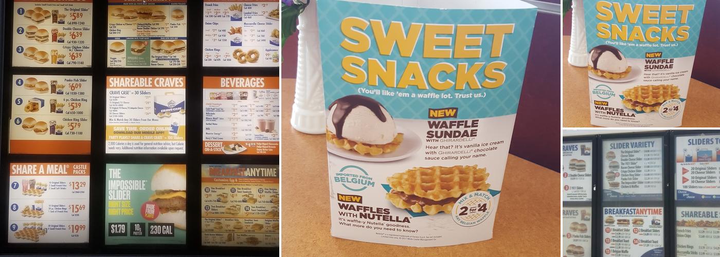 White Castle Menu