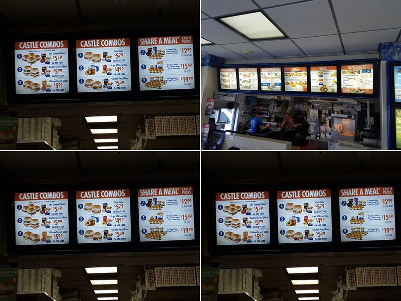 White Castle Menu