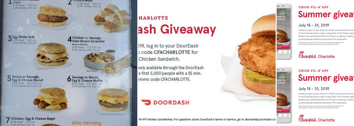 Chick-fil-A Menu