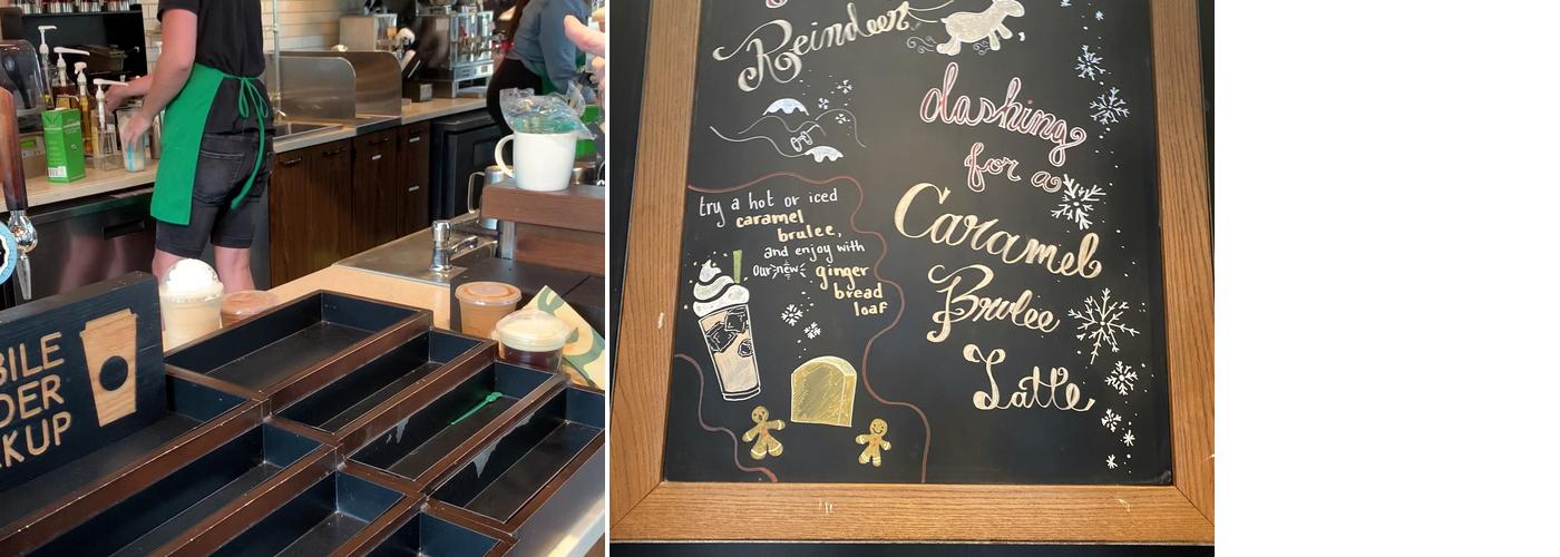 Starbucks Coffee Company Menu