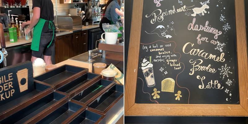 Starbucks Coffee Company Menu