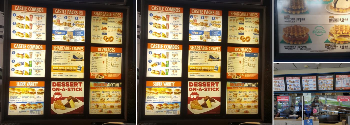 White Castle Menu