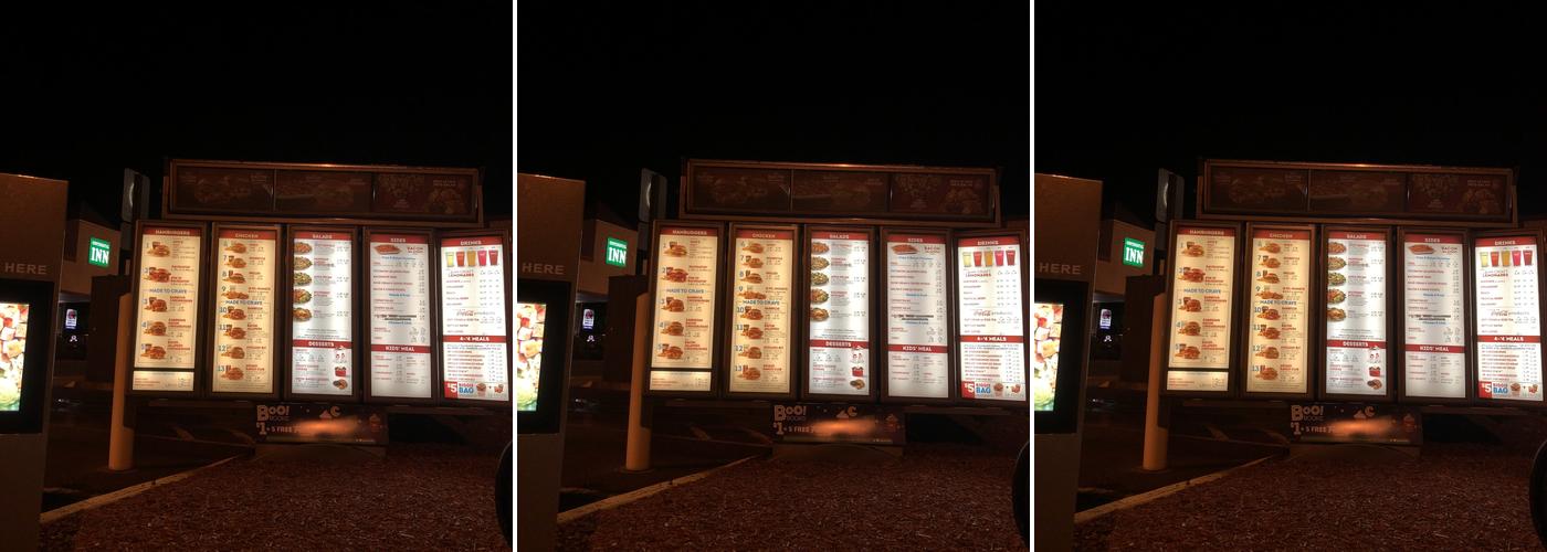 Wendy's Menu