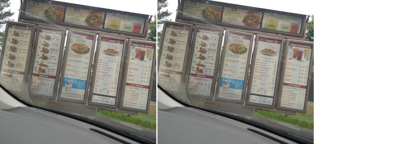 Wendy's Menu