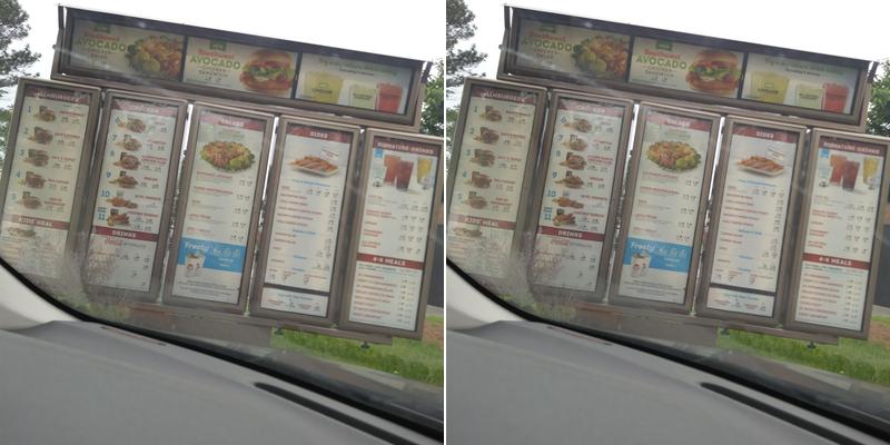 Wendy's Menu