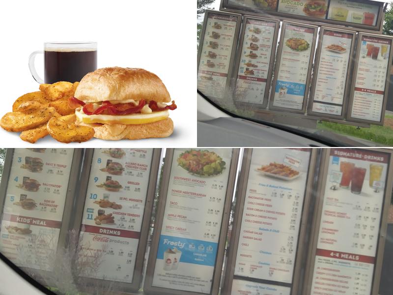 Wendy's Menu