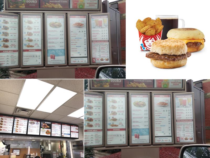 Wendy's Menu