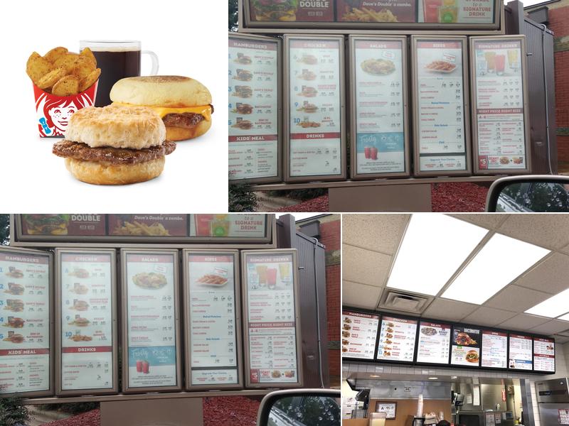 Wendy's Menu
