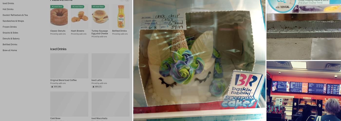 Dunkin' Menu