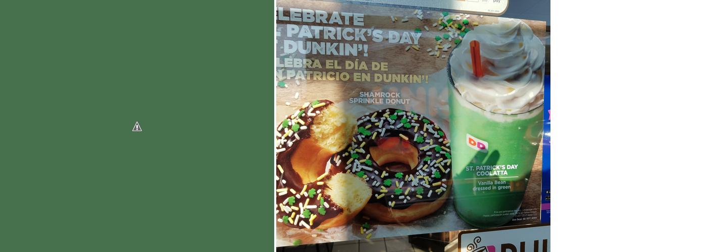 Dunkin' Menu