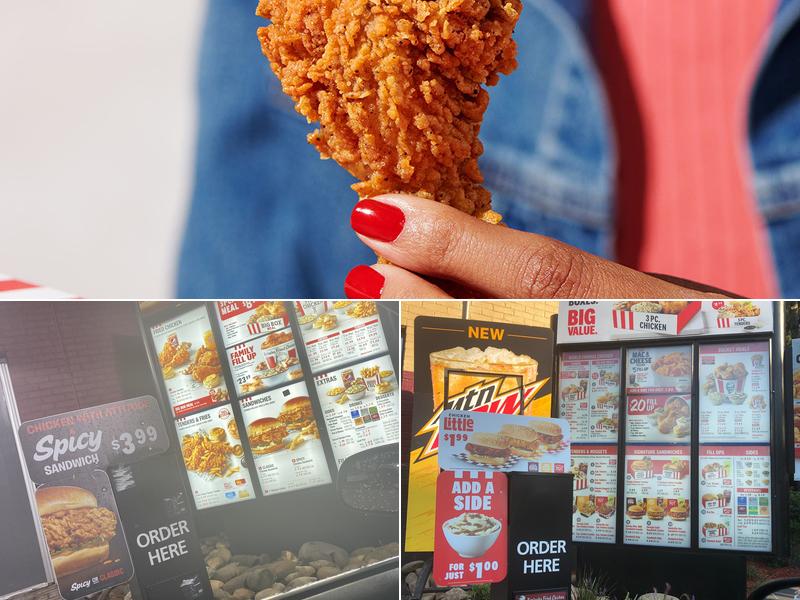 KFC Menu