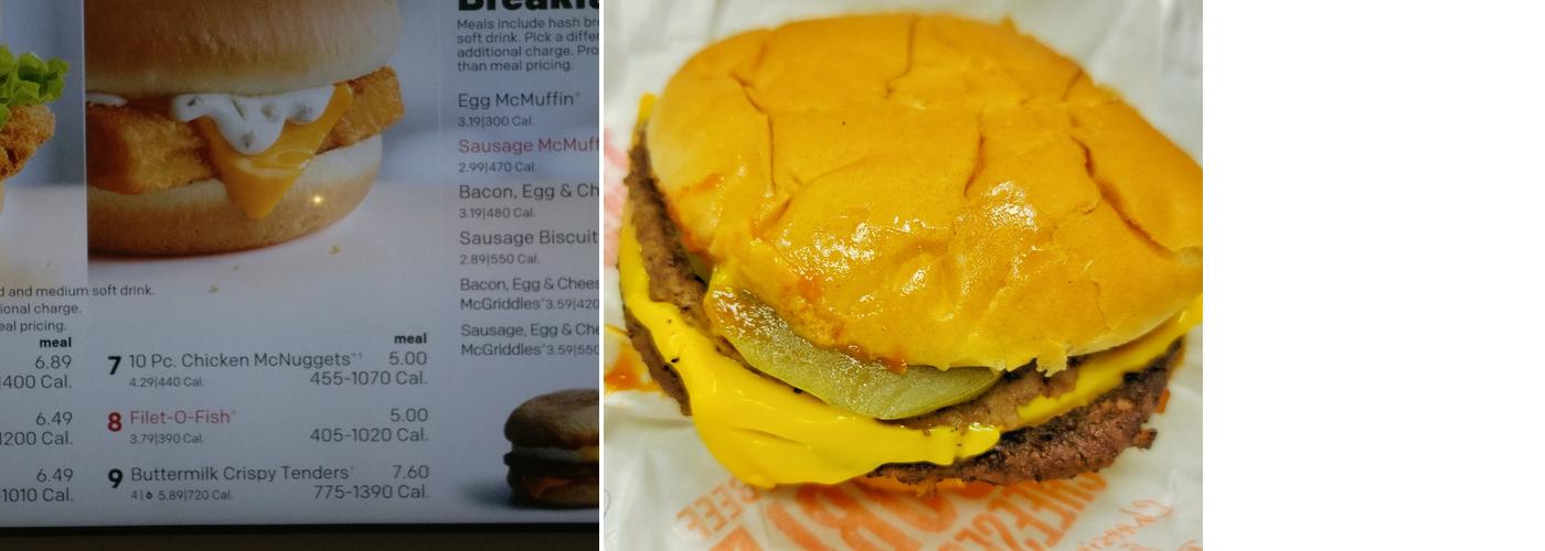 McDonald's Menu
