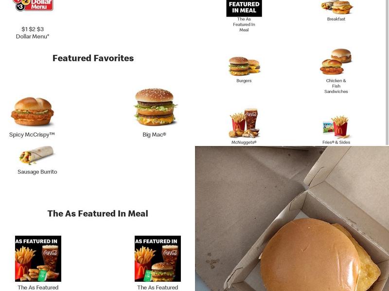 McDonald's Menu