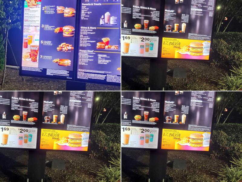 McDonald's Menu
