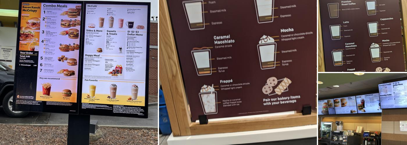 McDonald's Menu