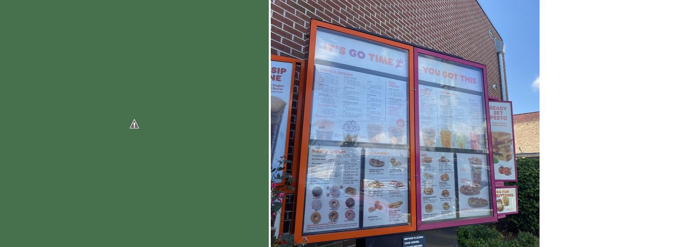 Dunkin' Menu