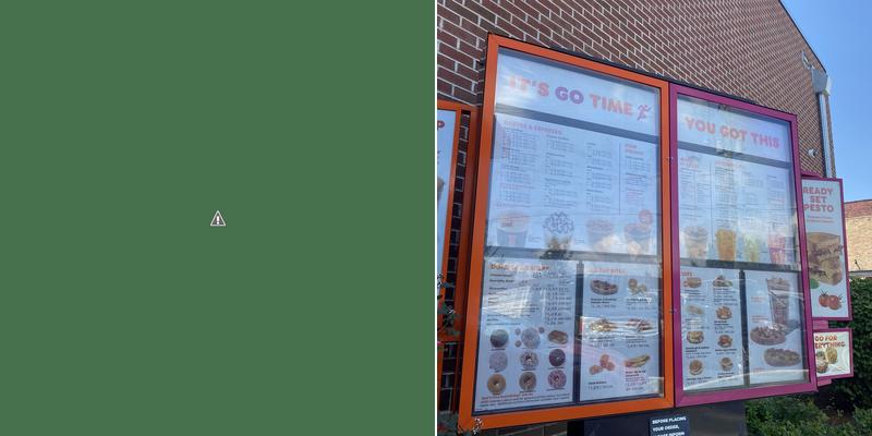 Dunkin' Menu