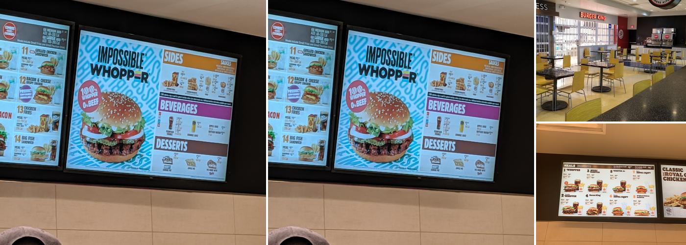 Burger King Menu