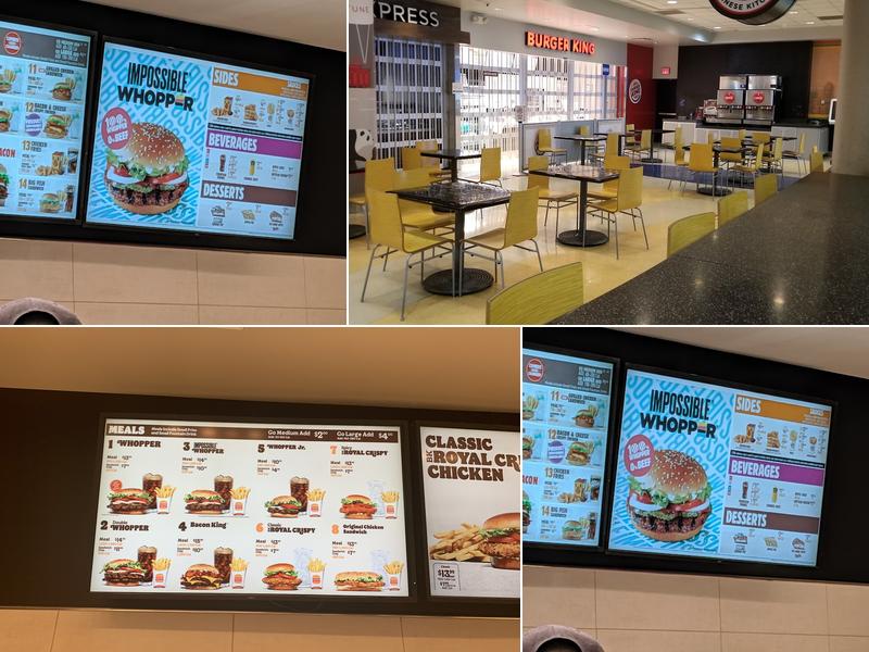 Burger King Menu