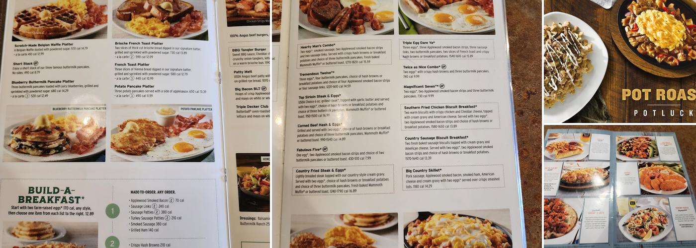 Perkins Restaurant & Bakery Menu