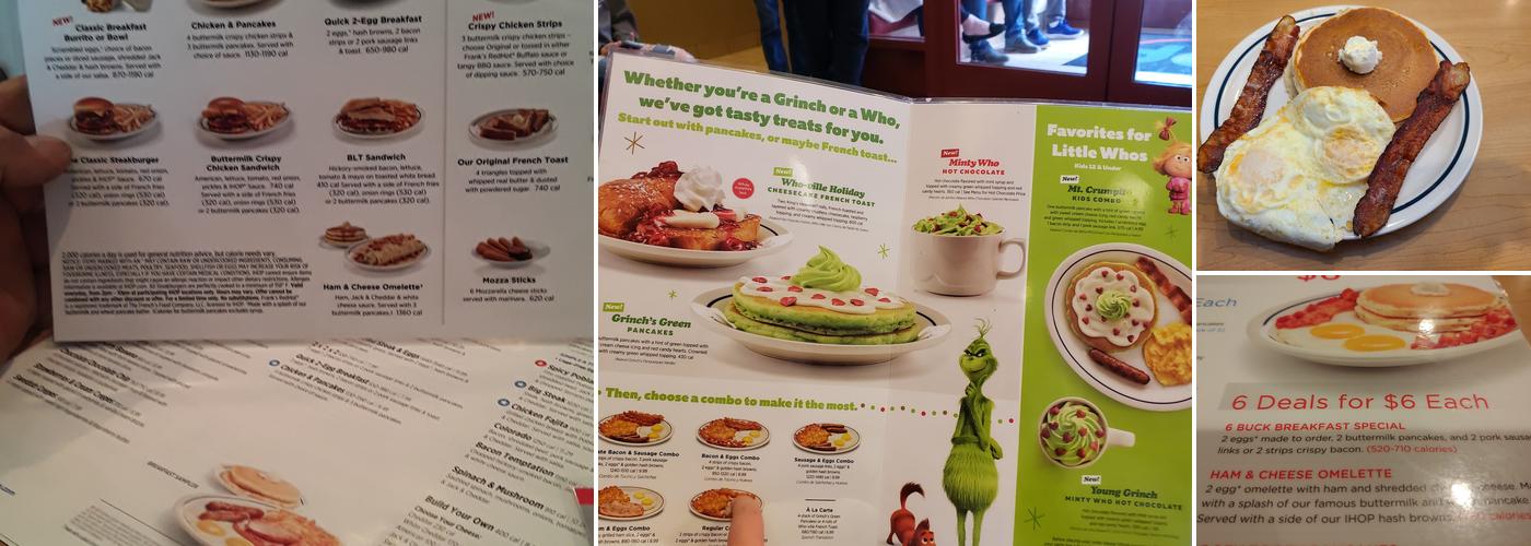 IHOP Menu