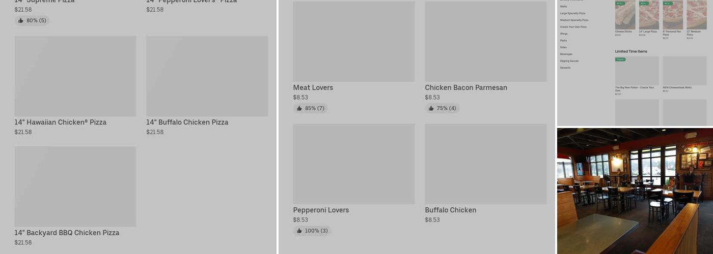 Pizza Hut Menu