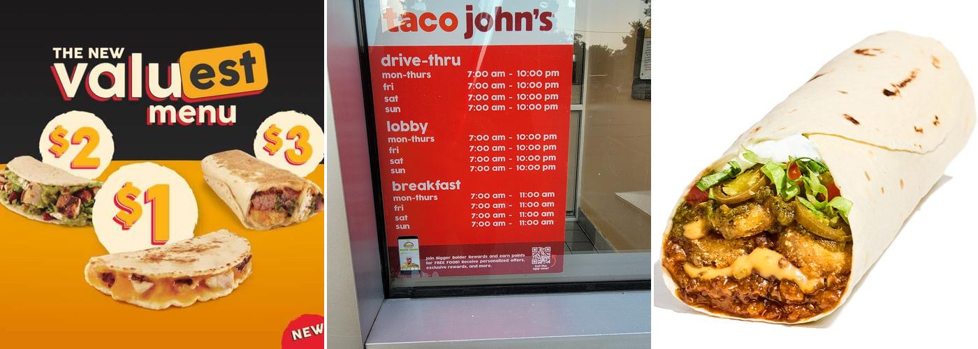 Taco John's Menu