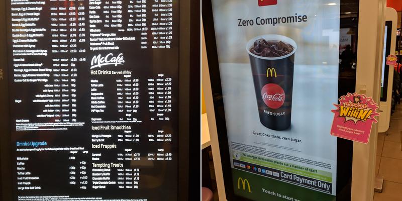 McDonald's Menu