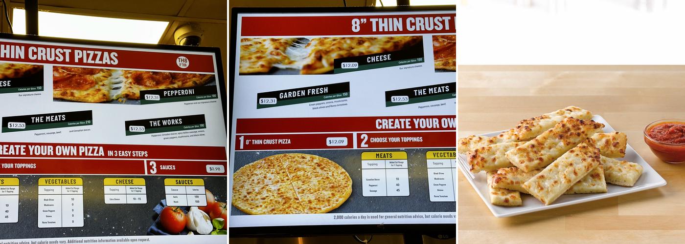 Papa John's Menu
